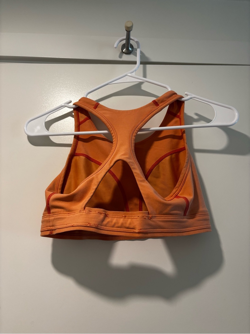 Hoka Orange Performance Crop Tank - Picture 2 of 2